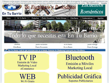 Tablet Screenshot of entubarrio.com